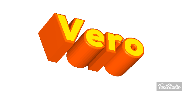 Vero Text effect