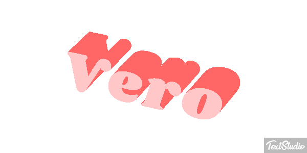 Vero Text effect