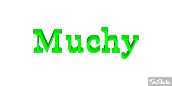 Muchy Efekt tekstowy