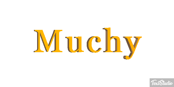 Muchy Efekt tekstowy