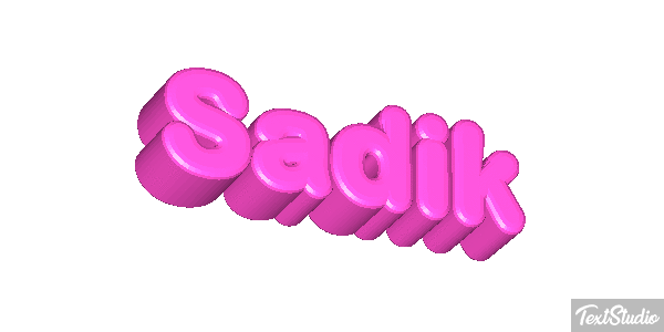 Sadik Text effect