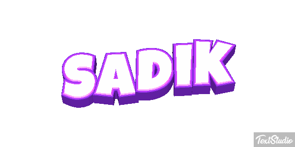 Sadik Text effect