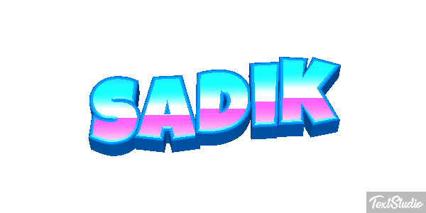Sadik Text effect