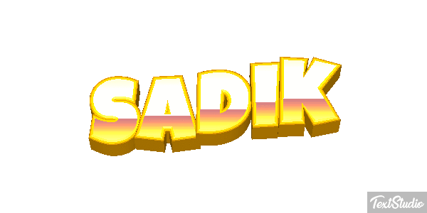 Sadik Text effect
