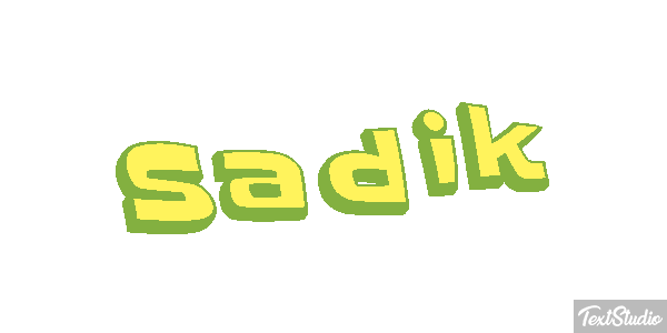 Sadik Text effect
