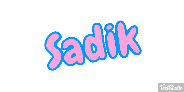 Sadik Text effect