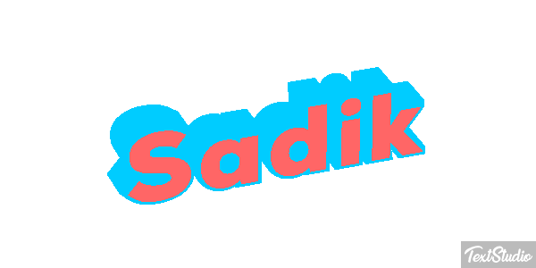 Sadik Text effect