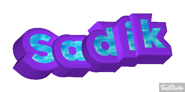 Sadik Text effect