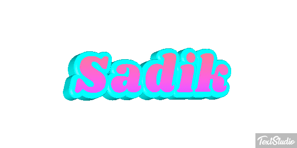 Sadik Text effect