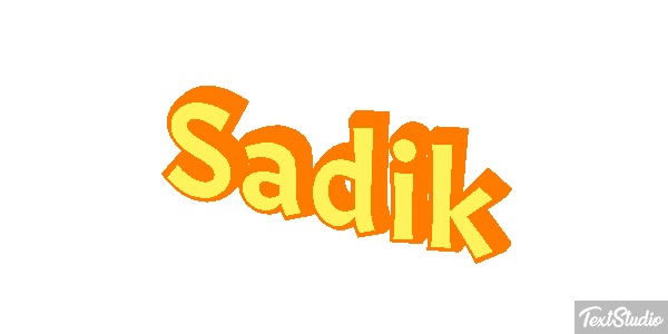 Sadik Text effect