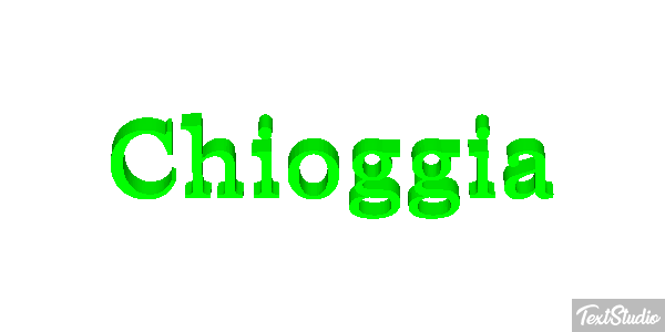 Chioggia テキスト効果