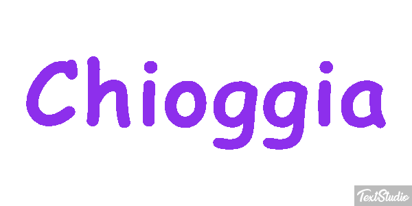 Chioggia テキスト効果