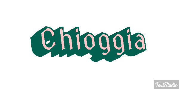 Chioggia テキスト効果