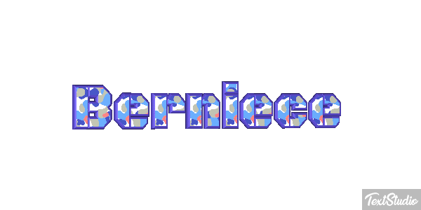 Berniece Text effect