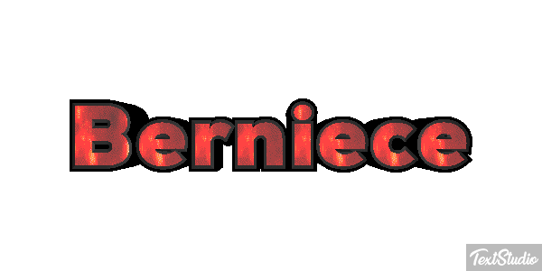 Berniece Text effect