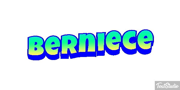 Berniece Text effect