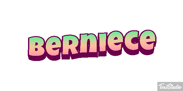 Berniece Text effect