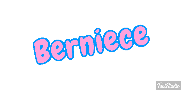 Berniece Text effect