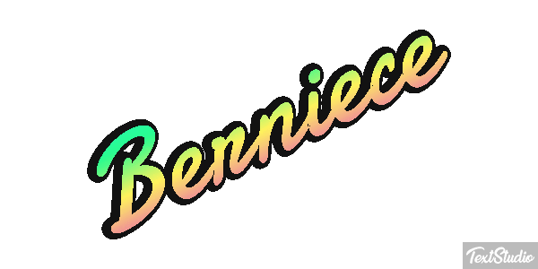 Berniece Text effect