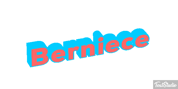 Berniece Text effect