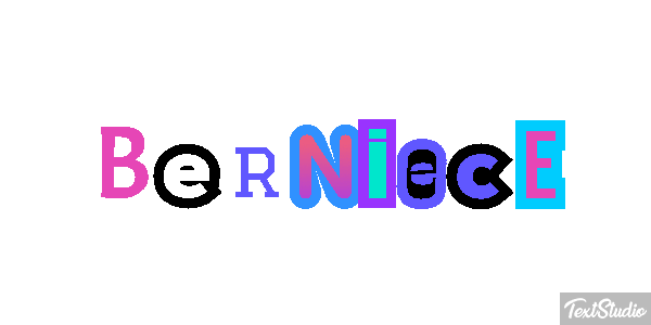 Berniece Text effect