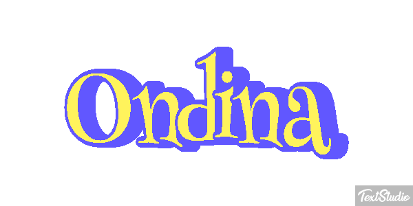 Ondina Efekt tekstowy