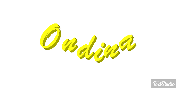 Ondina Efekt tekstowy