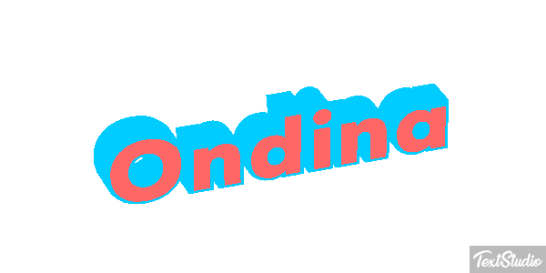 Ondina Efekt tekstowy