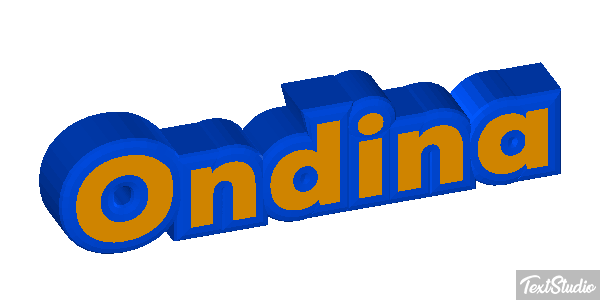 Ondina Efekt tekstowy