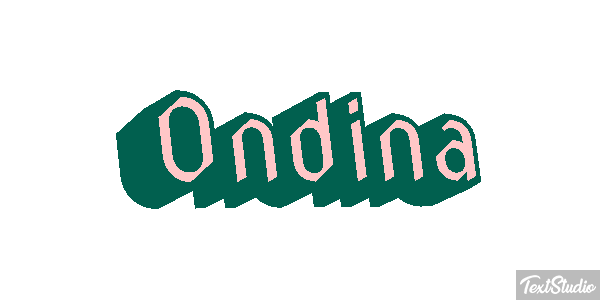 Ondina Efekt tekstowy