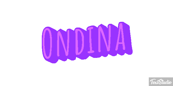 Ondina Efekt tekstowy
