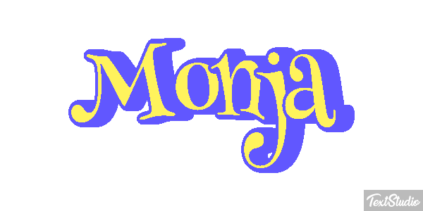 Monja Efecto de texto