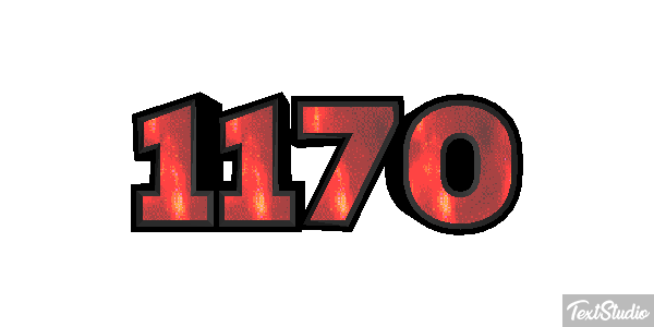 1170 Text effect