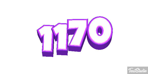 1170 Text effect