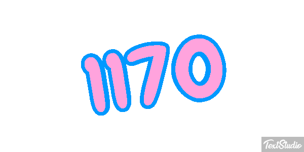 1170 Text effect