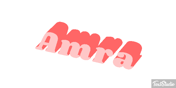 Amra Text effect
