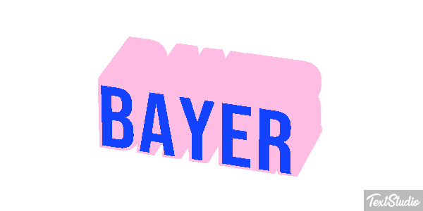 Bayer Efecto de texto