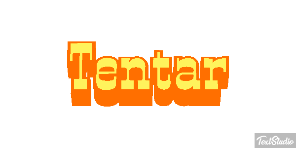 Tentar Effet de texte
