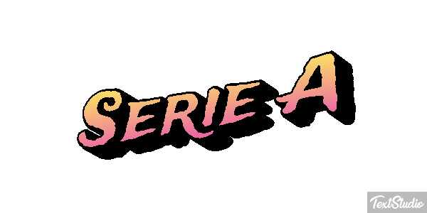 Serie A Text effect