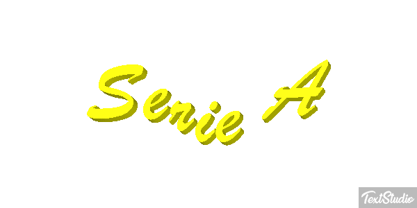 Serie A Text effect