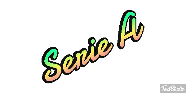 Serie A Text effect