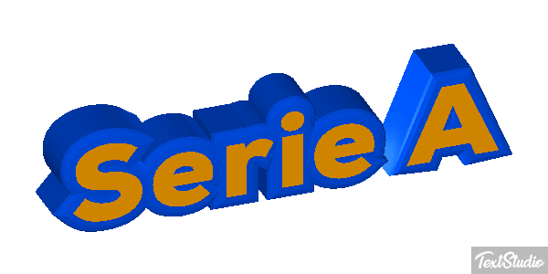 Serie A Text effect