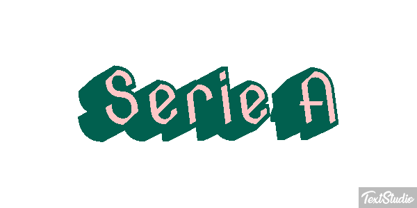 Serie A Text effect