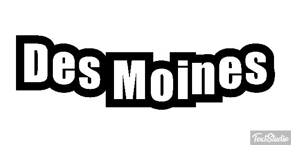 Des Moines Efekt tekstowy