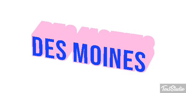 Des Moines Efekt tekstowy