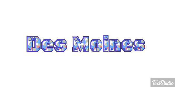 Des Moines Efekt tekstowy