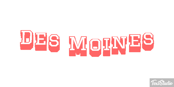 Des Moines Efekt tekstowy