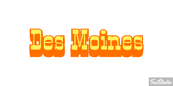 Des Moines Efekt tekstowy