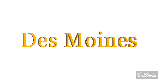 Des Moines Efekt tekstowy