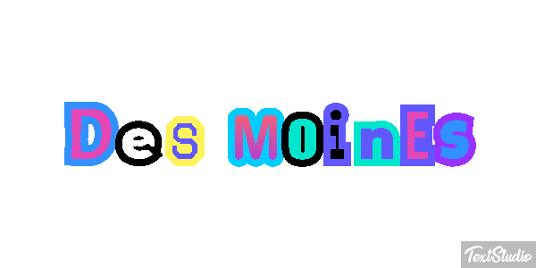 Des Moines Efekt tekstowy